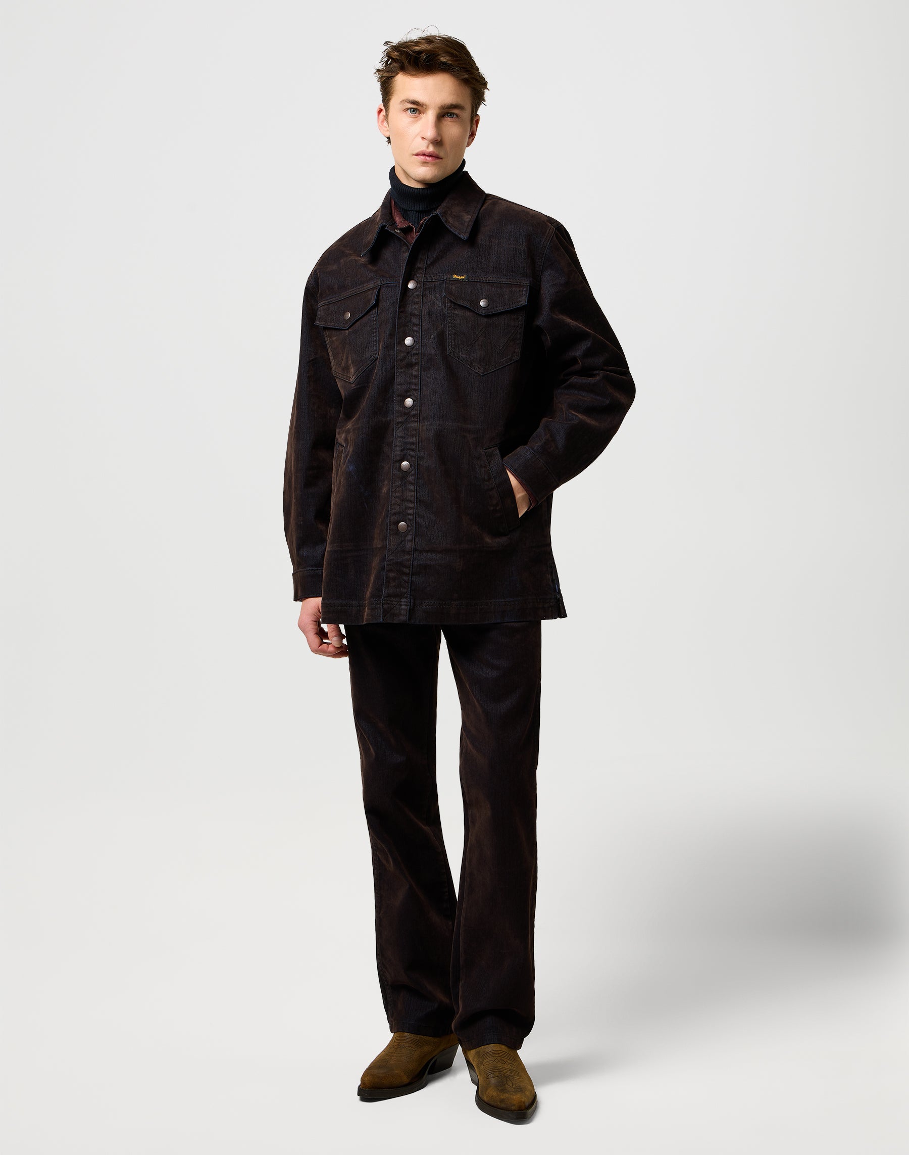 Wrange Jacket in Mole Jacken Wrangler