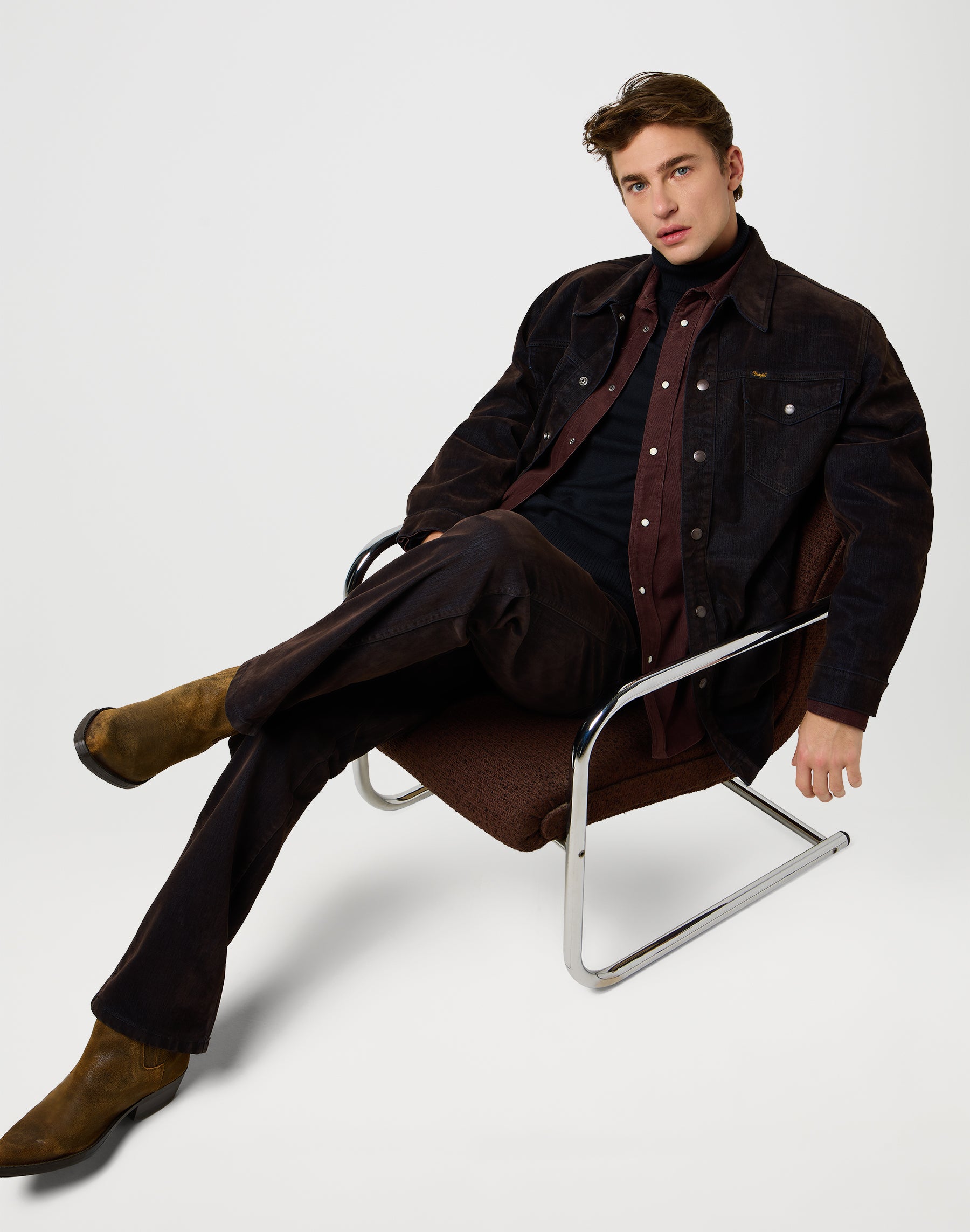 Wrange Jacket in Mole Jacken Wrangler