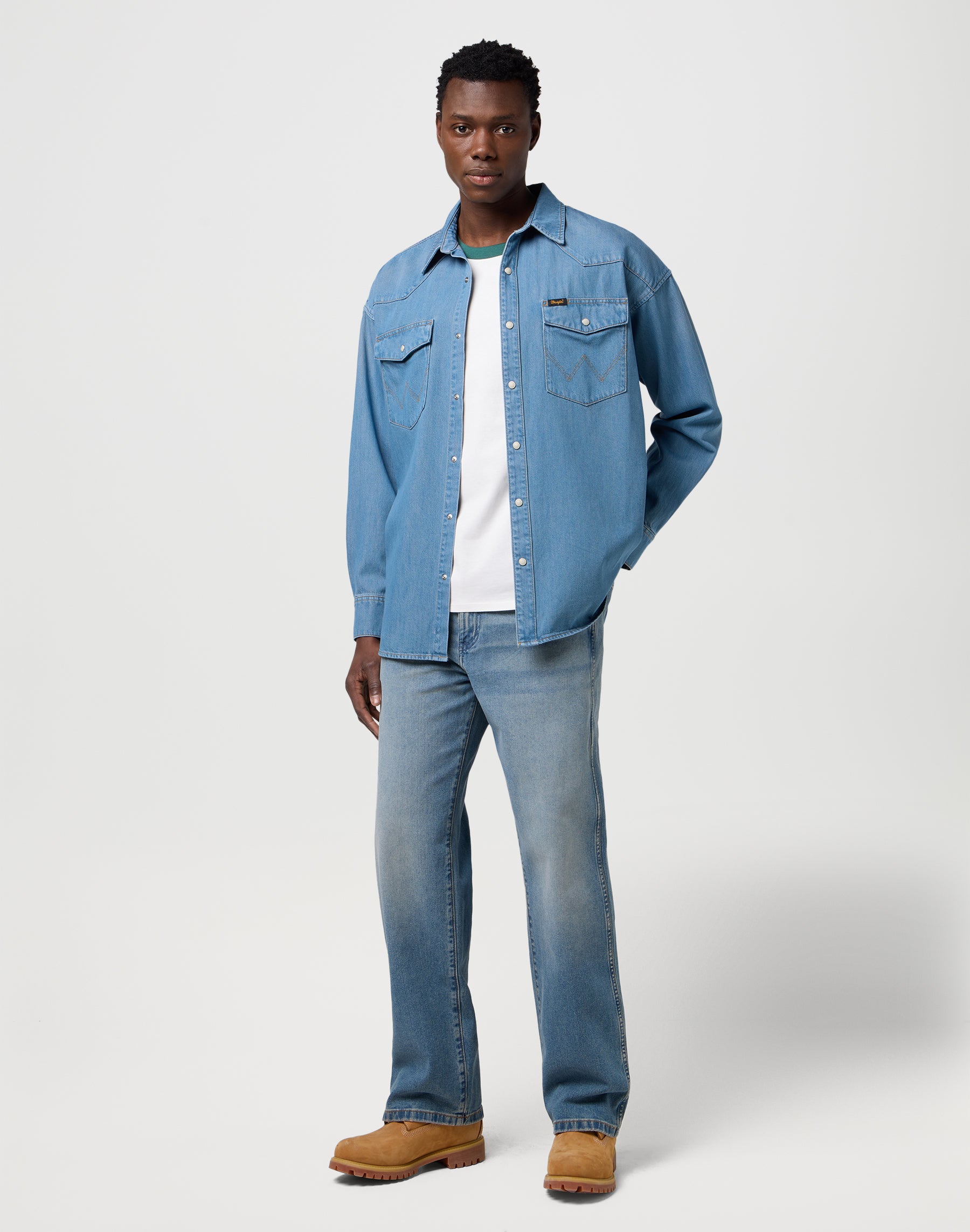Loose Straight in Authentic Medium Jeans Wrangler