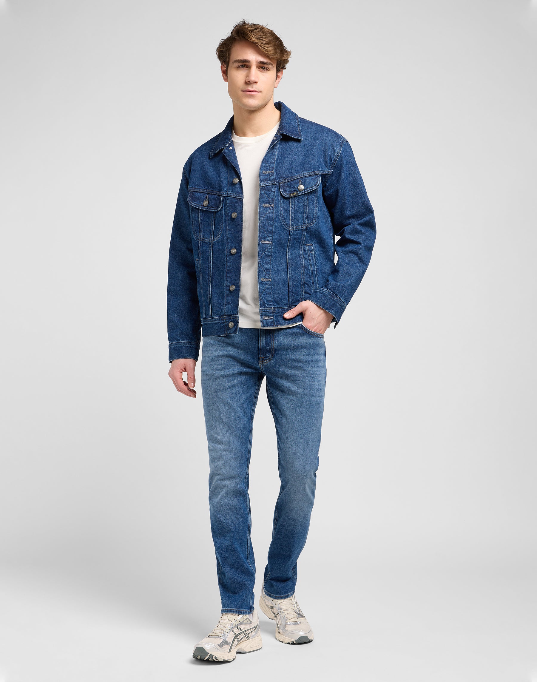 Rider in Armstrong Jeans Lee