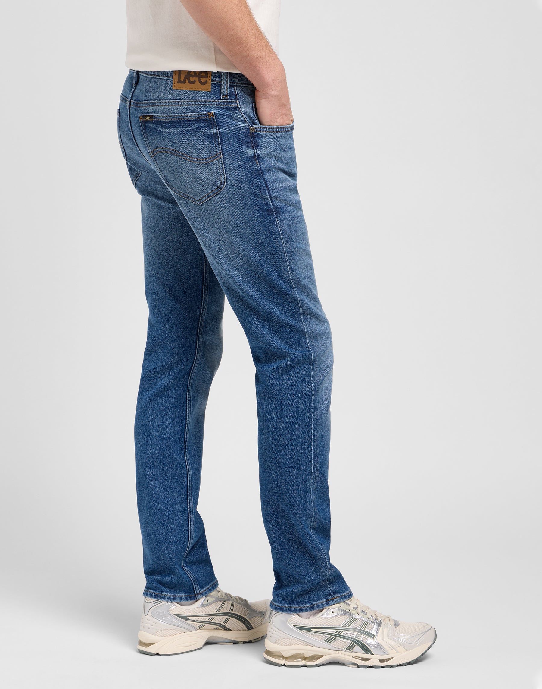 Rider in Armstrong Jeans Lee